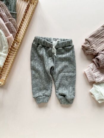 Pantalon bébé / tricot 3