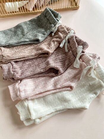 Pantalon bébé / tricot 4