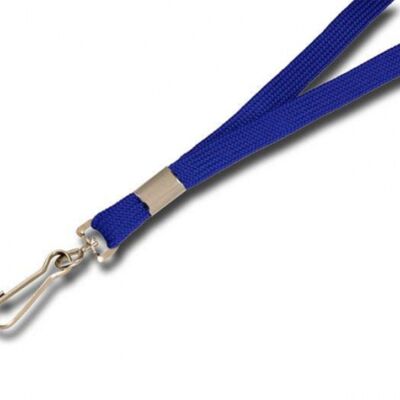 Neck strap / lanyards / keyrings made of polyester with rotating simplex hook