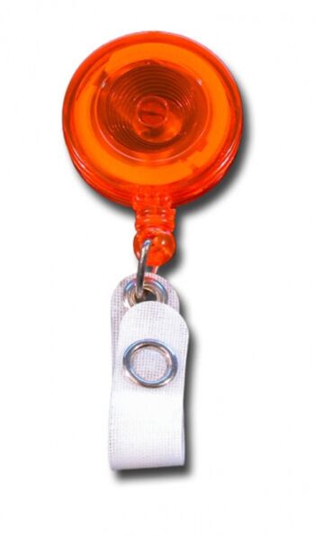 JOJO - Porte-badge Badge Clip Porte-clés Forme ronde Clip de ceinture Snap Loop Clear 6