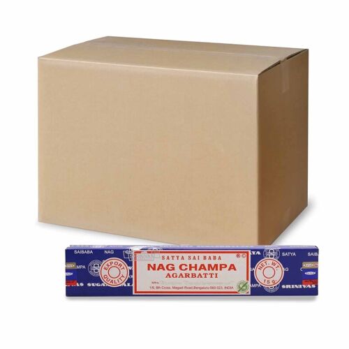 EID-04C - Nag Champa 15g (Full Carton - 50 boxes of 12) - Sold in 600x unit/s per outer