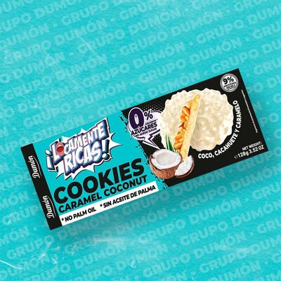 Cookies de Coco, Cacahuete y Caramelo - 128g