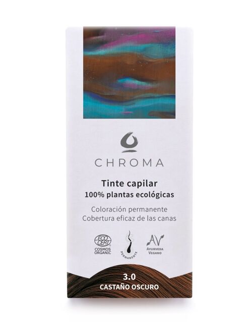 Tinte Vegetal Chroma - Castaño Oscuro 3.0