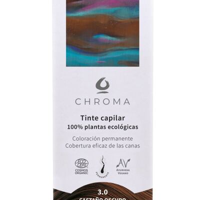 Tinte Vegetal Chroma - Castaño Oscuro 3.0