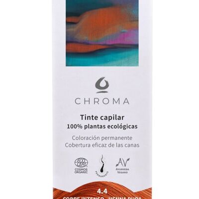 Chroma Colorante Vegetale - Rame Intenso - Henné Puro 4.4