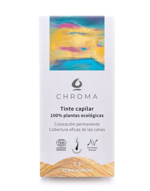 Tinte Vegetal Chroma - Rubio Dorado 7.3