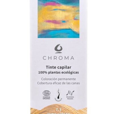 Teinture Végétale Chroma - Blond Doré 7.3