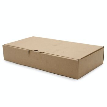 EO-BOX-01 - Boîte Kraft avec Plateau pour 50 Flacons de 10ml - Vendu en 1x unité/s par extérieur 2