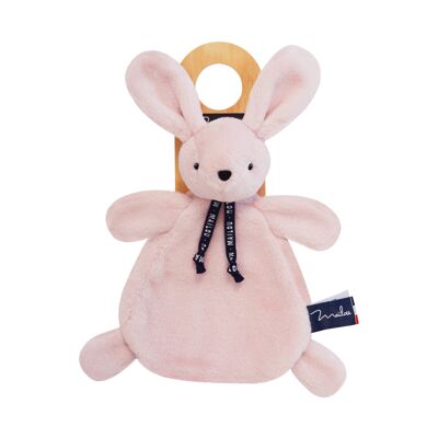 Rabbit DORLOTIN - Comforter - Powder pink - 22cm