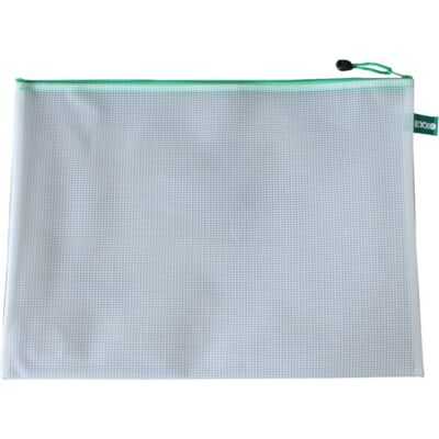 Borse per piccoli oggetti Mesh Bag Borse con cerniera in EVA rinforzato con fibre, senza PVC, ecologiche, con cerniera - 5 pezzi