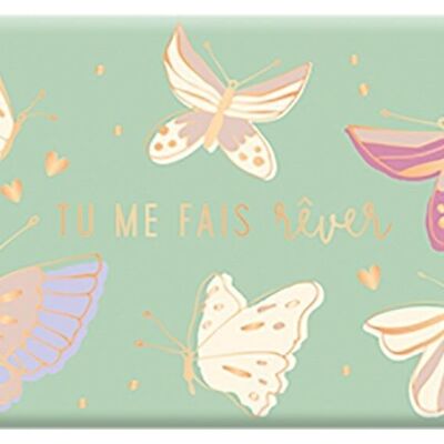 Encouragement - chocolat BIO NOIR 40g «Tu me fais rêver»
