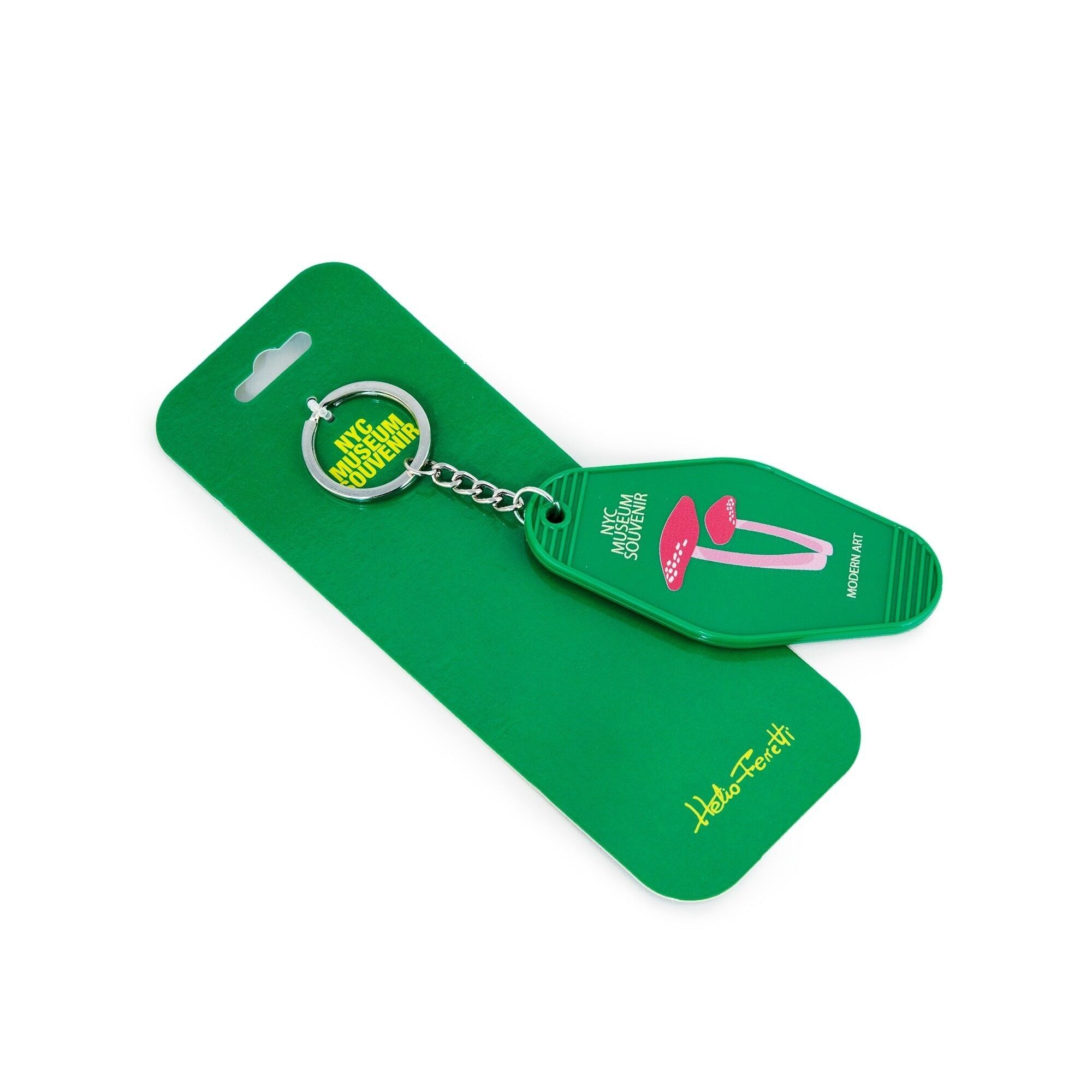 PORTACHIAVI VERDE NYC MUSEUM HF