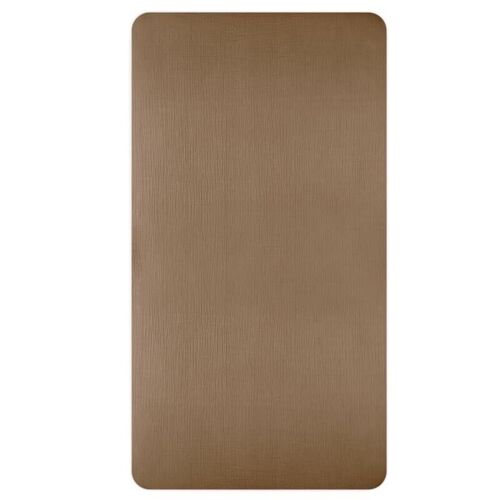 Breathable Fitted Sheet 120 x 60 cm or 140 x 70 cm DARK OAK