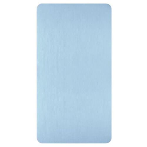 Breathable Fitted Sheet 120 x 60 cm or 140 x 70 cm BABY BLUE