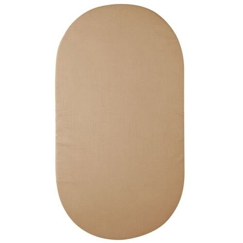 Breathable fitted sheet 70 x 30 cm BEIGE