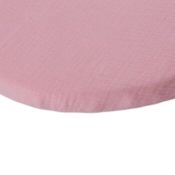 Drap housse respirant 70 x 30 cm ROSE BABY 3