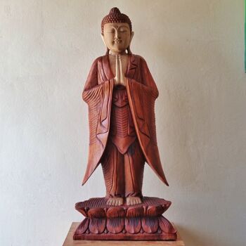 HCBS-23 - Statue de Bouddha debout - 1m Welcome - Vendu en 1x unité/s par extérieur 2