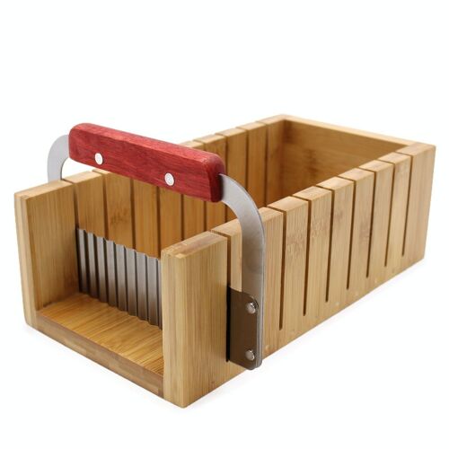 HMS-48 - Wooden Soap Loaf Cutter Set - Wavy and Straight Cutter - Sold in 1x unit/s per outer