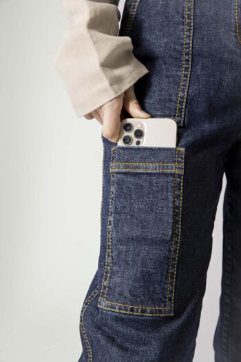 Pantalon anti-abrasion JANE - Bleu jean 6