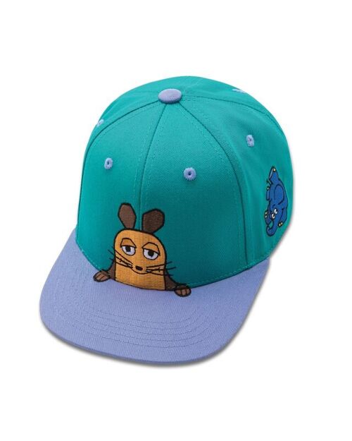 koaa – Maus, Elefant & Ente "Die Crew" – Snapback turquoise/blue