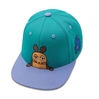 koaa – souris, éléphant & canard « The Crew » – snapback turquoise/bleu