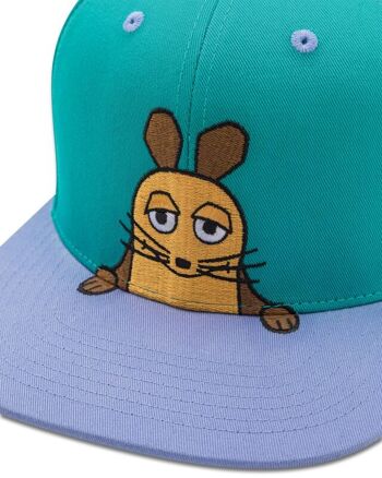 koaa – souris, éléphant & canard « The Crew » – snapback turquoise/bleu 12