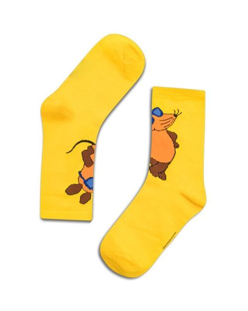 koaa – Die Maus "Beachboy" – Socks yellow