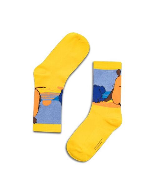koaa – Die Maus & Elefant "Sunset" – Socks multicolor