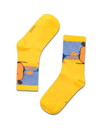 koaa - La souris et l'éléphant "Sunset" - Chaussettes multicolores 20