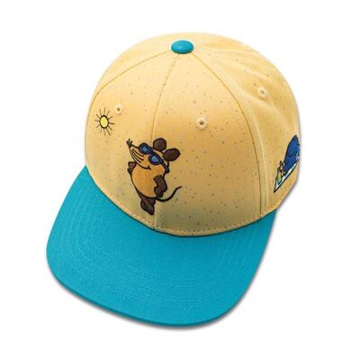 koaa - The Mouse "Beachboys" - Snapback beige/turquesa