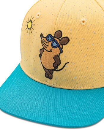 koaa - La Souris "Beachboys" - Snapback beige/turquoise 10