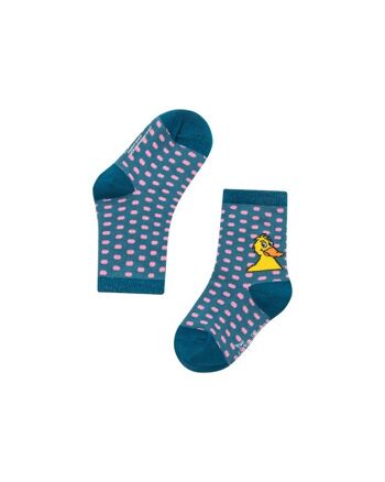 koaa - The Duck "All Over" - Chaussettes turquoise/rose 3