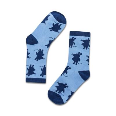 koaa – Die Maus "Silhouette" – Socks blue/navy