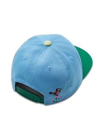 koaa – La Petite Taupe "Spring" – Snapback bleu/vert 5