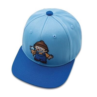 koaa – Mainzelmännchen "Anton mit Eis" – snapback bleu/marine