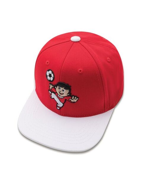 koaa – Mainzelmännchen "Fritzchen am Ball" – Snapback red/white