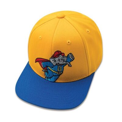 koaa - Benjamin Blümchen "Superheld" - snapback yellow/blue