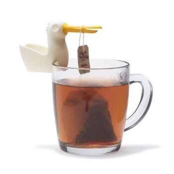 PELICUP porte sachet de thé pélican - tea time 8