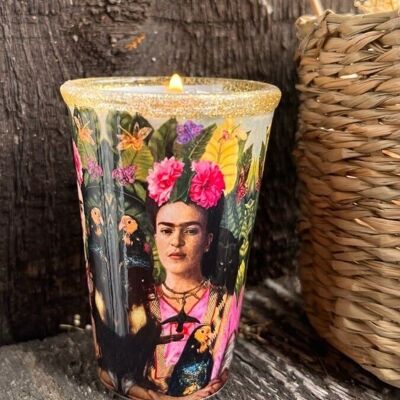Candle - Frida con loros