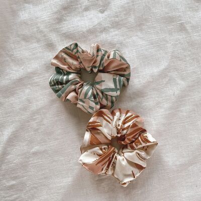 Scrunchie ancho de viscosa