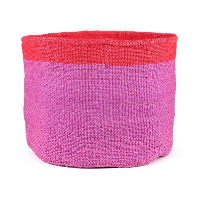 IMANI: cestino portaoggetti XL rosa e rosso