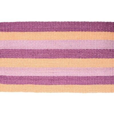 MAUA: Orange, Pink & Purple Woven Sisal Doormat