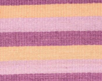 MAUA: Paillasson en sisal tissé orange, rose et violet 3