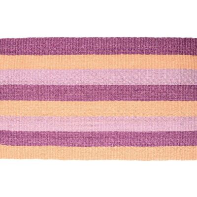 MAUA: Orange, Pink & Purple Woven Sisal Doormat