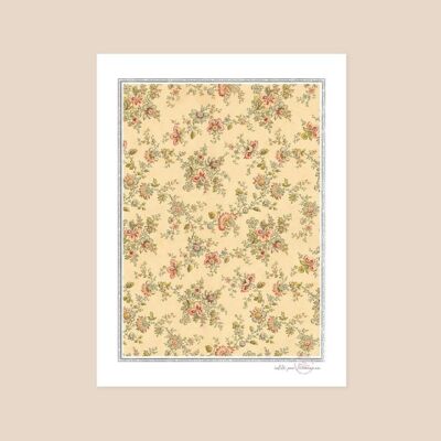 Wall decoration - Fine flowers poster - 30x40 cm