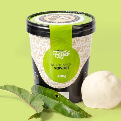 Delicato gelato alla Verbena - 100% biologico gourmet e generoso - Vaso da 500 ml