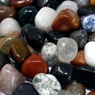NMGC-05 - Mixed Gemstones 1kg - Sold in 1x unit/s per outer