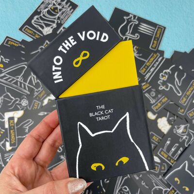 Into the Void - the black cat tarot deck (30 Decks)