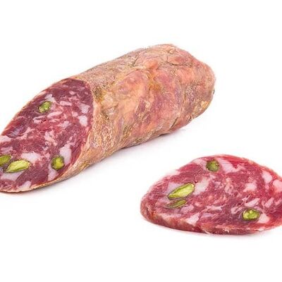 Salame Siciliano al Pistacchio di Bronte DOP - Gustosi Sentieri