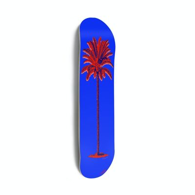 Skateboard for wall decoration: "Palm Trees Collection"